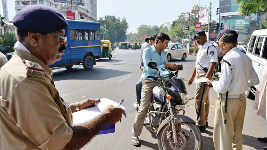 Nagpur Traffic Police Issue Over 5,000 Challans on Independence Day, Collect ₹25 Lakh in Fines