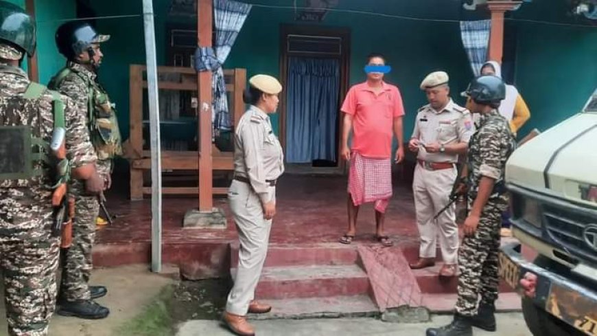 Manipur Police Intensify Raids and Search Operations, 219 Detained for Legal Violations