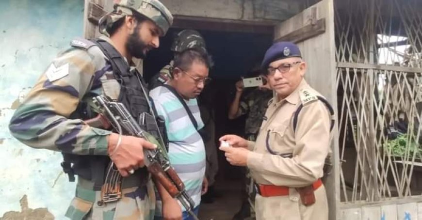 Manipur Police Detain 246 in Ongoing Raids; Security Tightened Across State