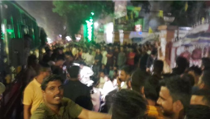 स्पर्धा परीक्षेची तयारी करणाऱ्या विद्यार्थ्यांचं पुण्यात ठिय्या आंदोलन.