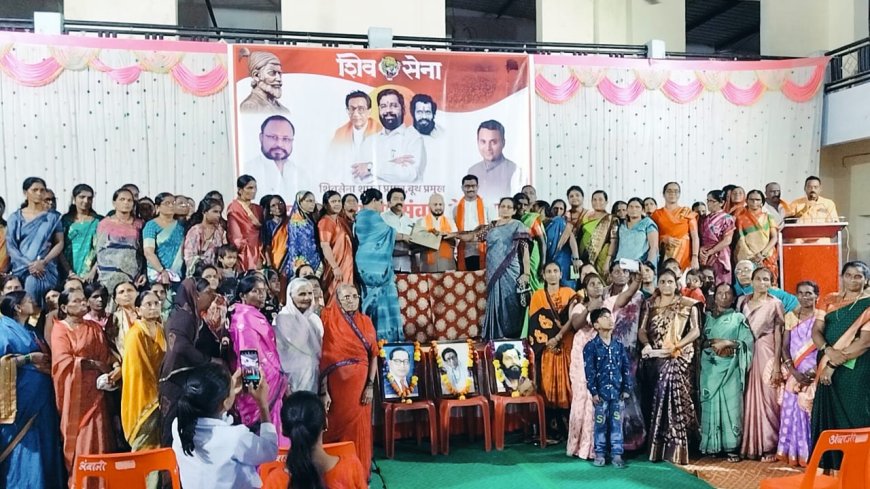 श्रीक्षेत्र मुऱ्हा देवी येथे शिवसैनिक व शिवसेना पदाधिकारी संवाद मेळावा संपन्न.