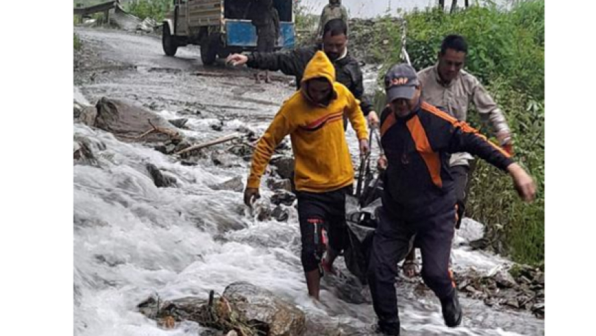 Tragic Incident in Kedar Valley: Four Lives Lost in Debris Collapse.