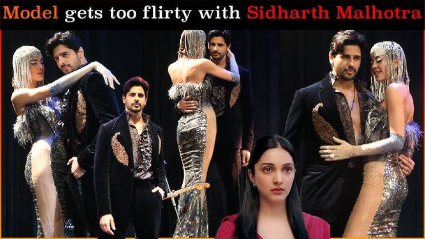 Sidharth Malhotra’s Uncomfortable Moment at Delhi Fashion Show Sparks Social Media Buzz.