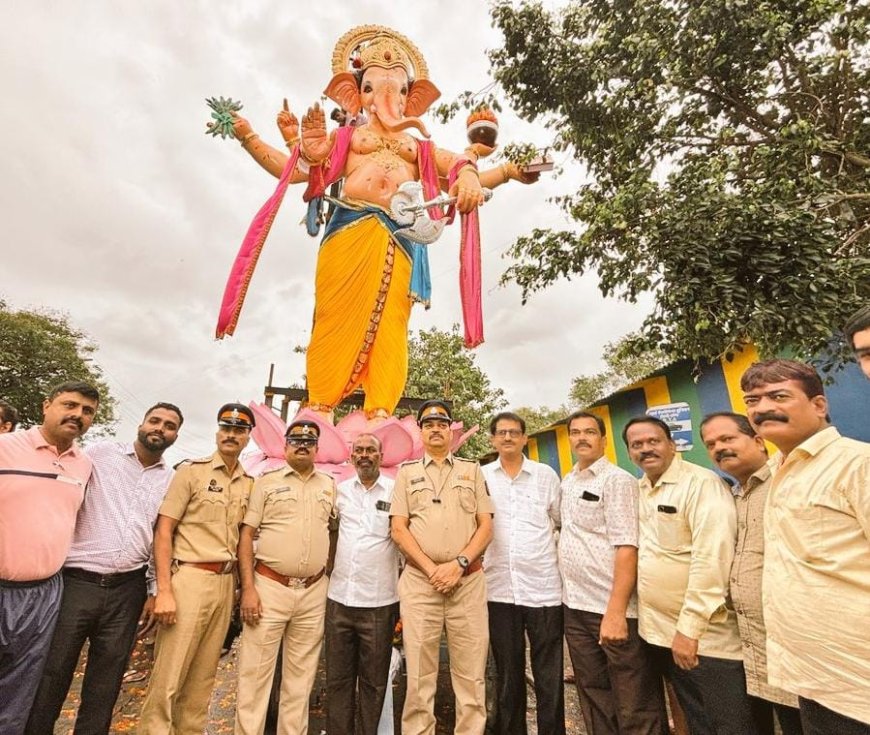 Sakinaka Vighnharata arrival