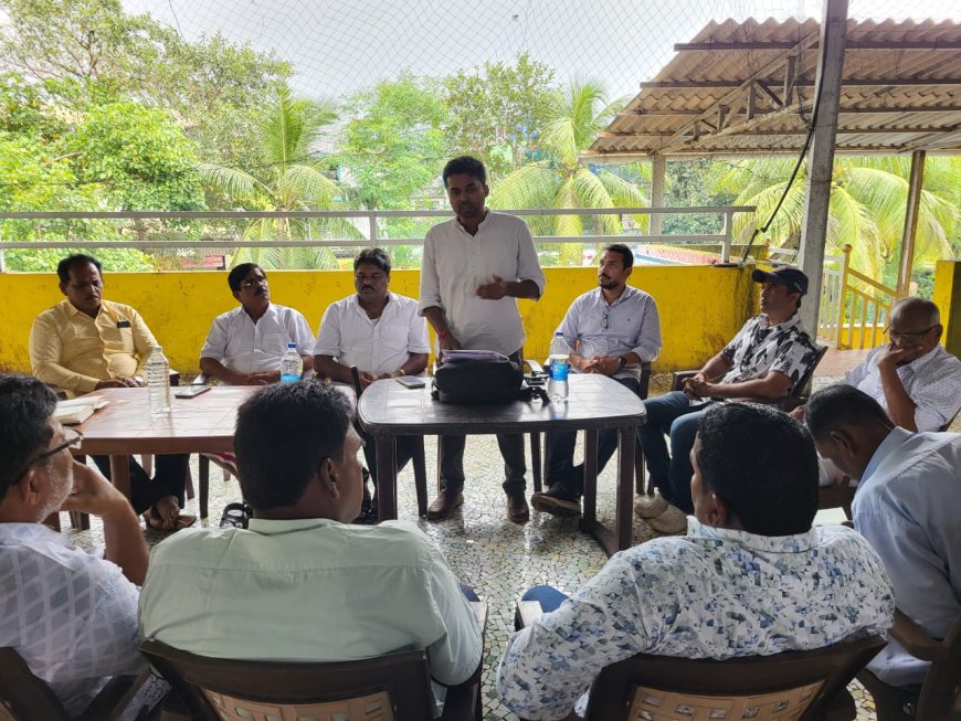 वाढवण बंदराच्या भूमिपूजन कार्यक्रमाच्या विरोधात राज्यातील सर्व मच्छिमार उतरणार रस्त्यावर उत्तन येथे झालेल्या सभेत मच्छिमारांनी केला निर्धार.