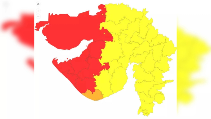 Red Alert: Cyclone Asna Threatens Coastal India - IMD Issues Warning for Gujarat and Karnataka
