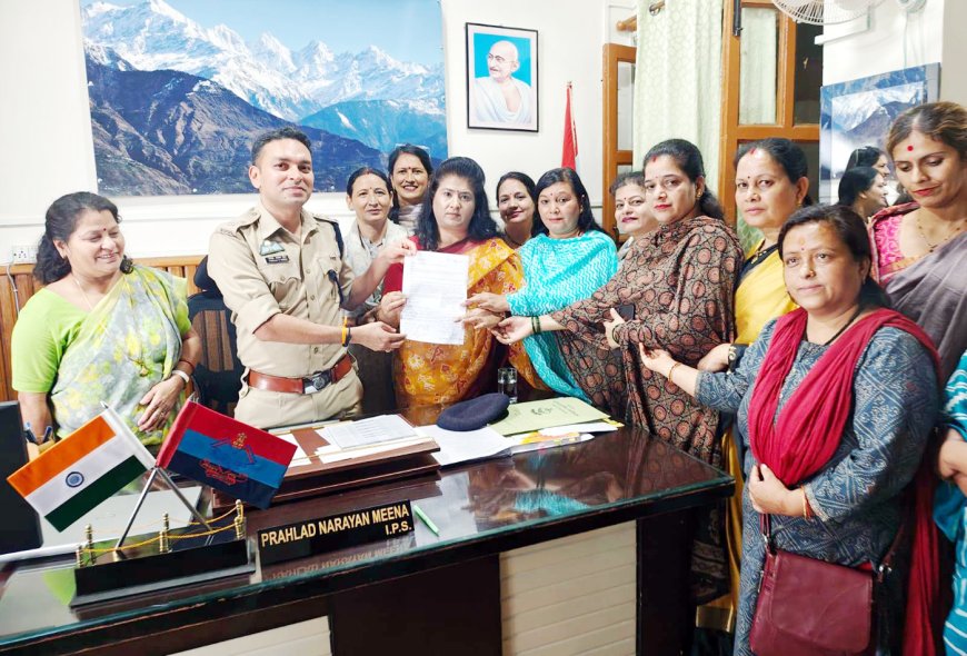 भाजपा महिला मोर्चा ने कांग्रेस पर लगाया दुष्कर्म पीड़िता का नाम उजागर करने का आरोप, एसएसपी ने दिए जांच के आदेश