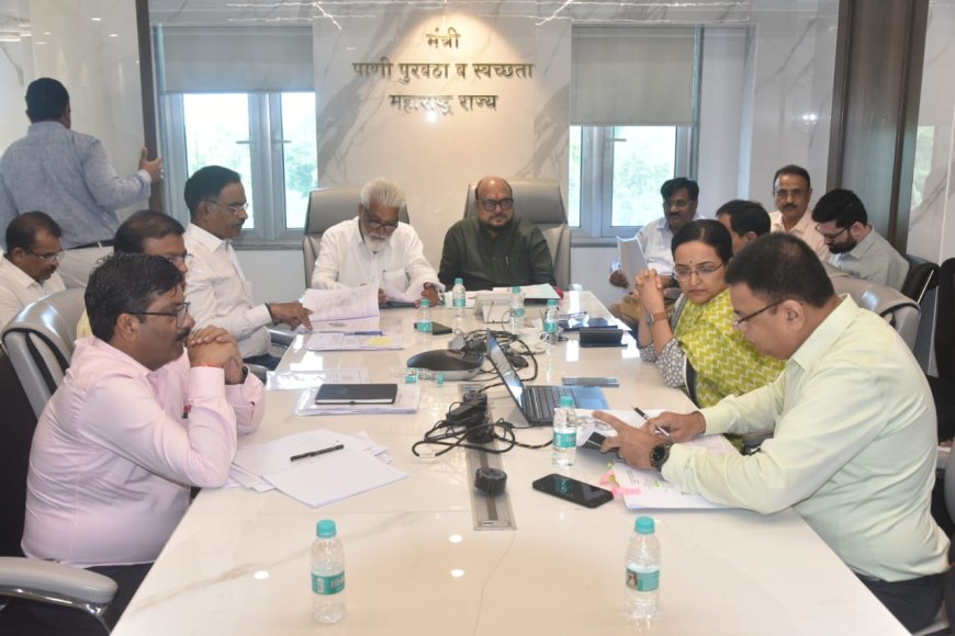 जलजीवन मिशन अंतर्गत राज्याच्या विविध तालुक्यातील कामांतील अडथळे दूर करणार - गुलाबराव पाटील
