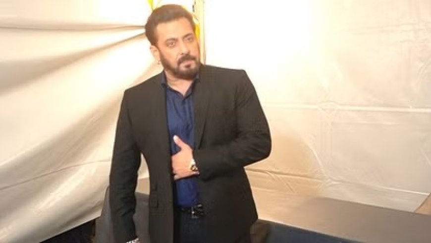पसलियों में चोट के बावजूद 'बिग बाॅस-18' के सेट पर पहुंचे सलमान खान