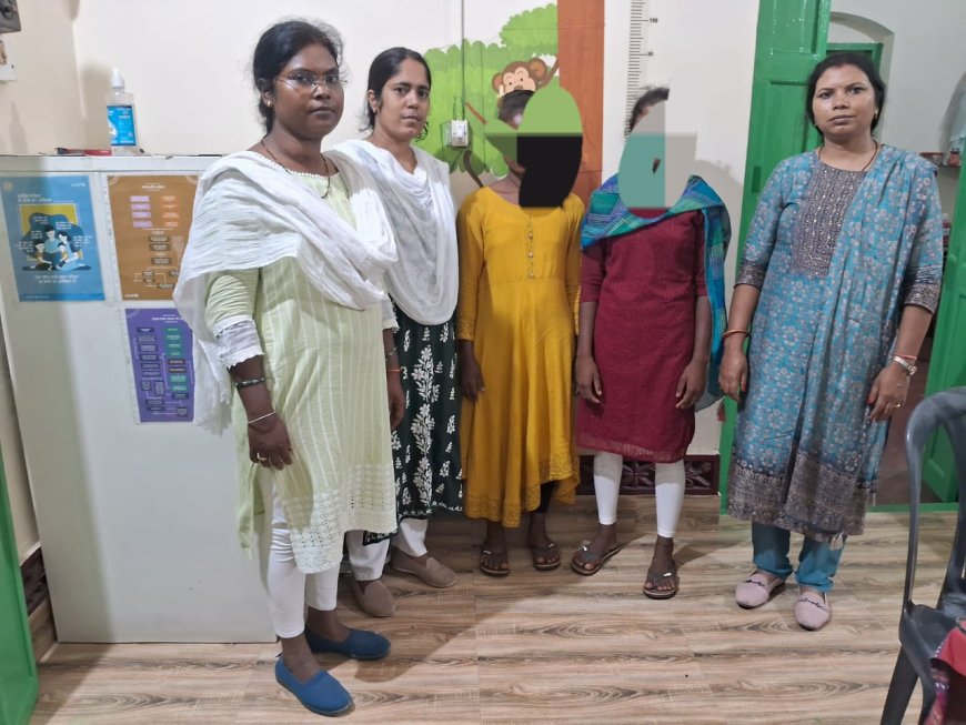 आरपीएफ ने दो नाबालिग को स्टेशन से बचाया