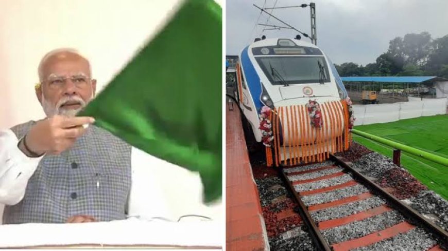 PM Modi virtually flagged off six Vande Bharat trains in Ranchi