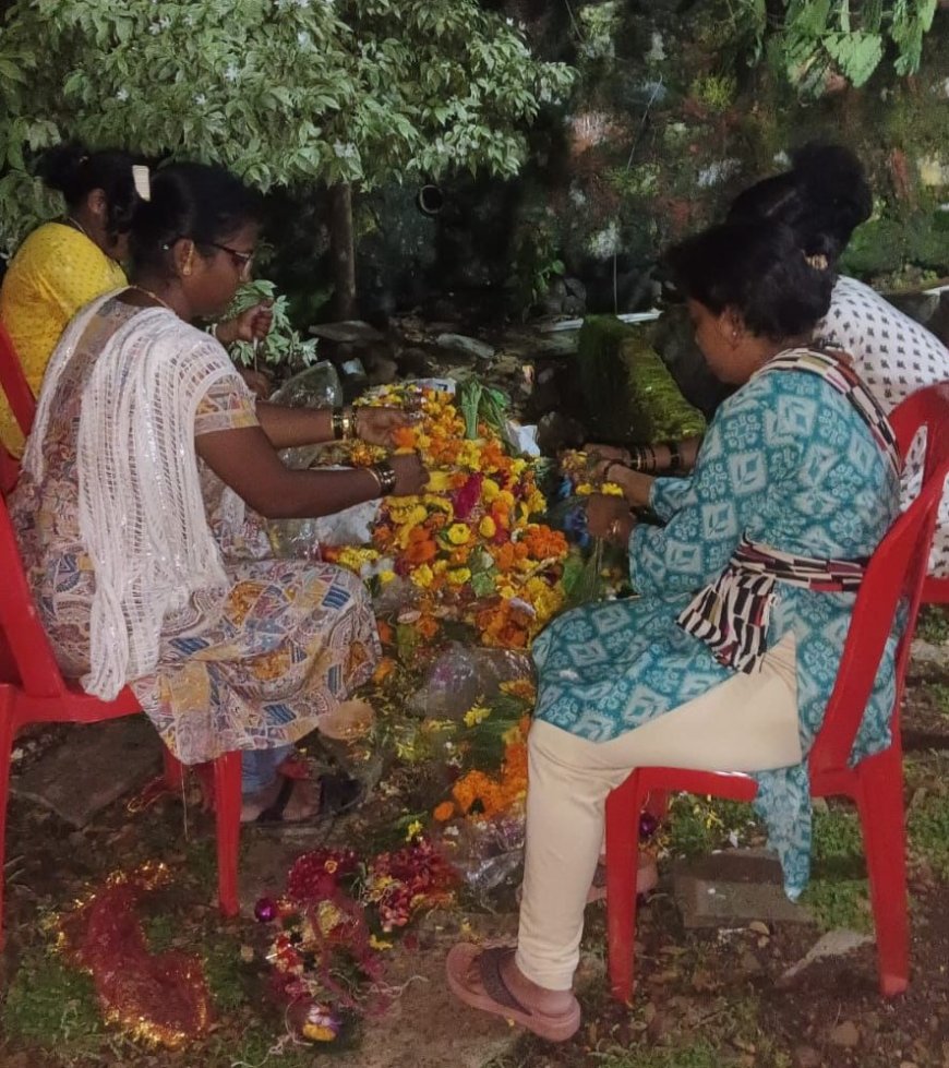 गणेशोत्सव काळात सात दिवसांत २१ हजार किलो निर्माल्य संकलित! बचत गटाच्या महिलांमार्फत, निर्माल्यापासून खत निर्मिती प्रक्रिया सुरू