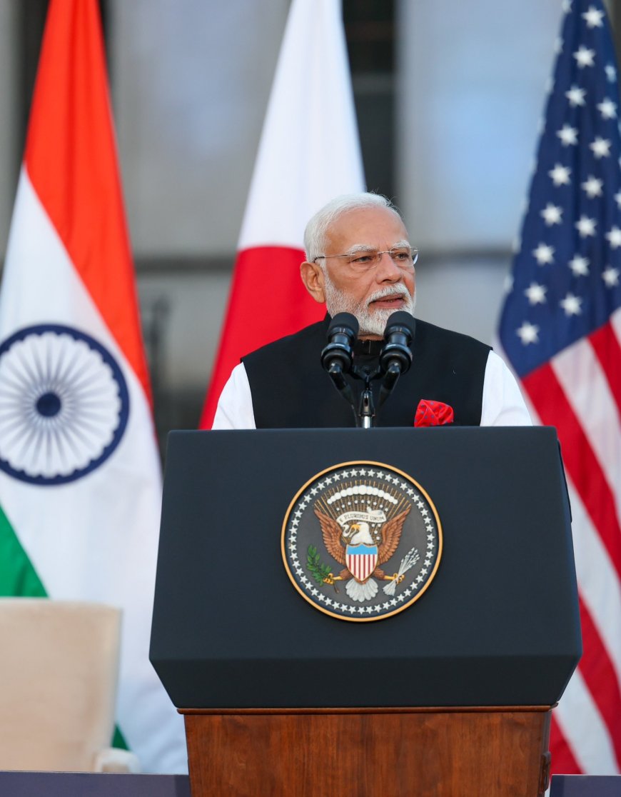 Prime Minister Modi announced a grant of 7.5 million US dollars for cancer diagnosis in the Indo-Pacific region.