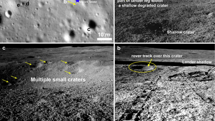 Chandrayaan-3 Moon Mission Discovers 160-km-Wide Crater