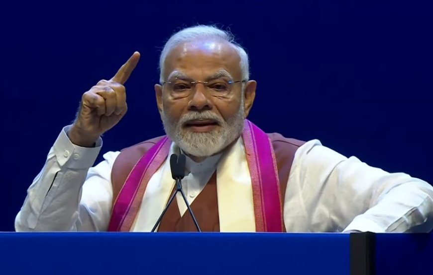 India is becoming a catalyst for global progress and expanding its influence," said the Prime Minister