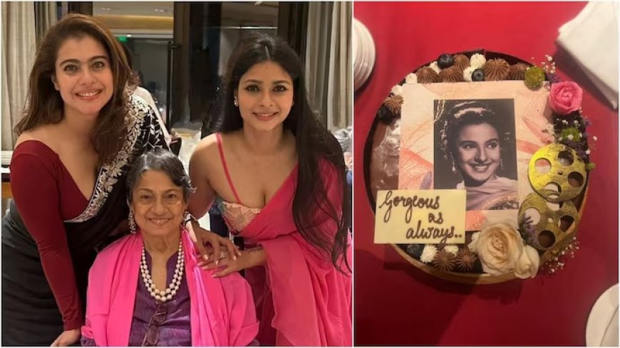 Kajol and Tanishaa Mukerji Celebrate Tanuja’s 81st Birthday with Heartfelt Wishes