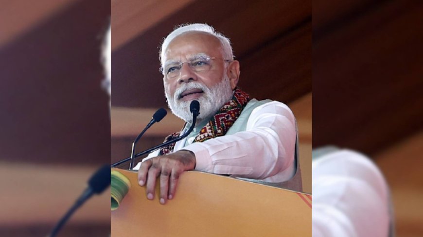 Prime Minister Modi's public meeting in Gohana of Sonipat district in Haryana today