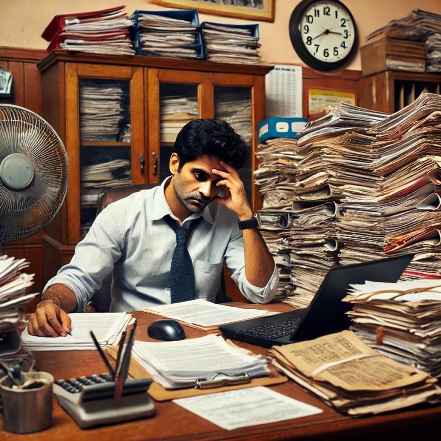 पालिका कर्मचाऱ्यांवर कामाचा अतिरिक्त ताण:नगररचना विभागातील कर्मचाऱ्याचा आत्महत्येचा प्रयत्न?
