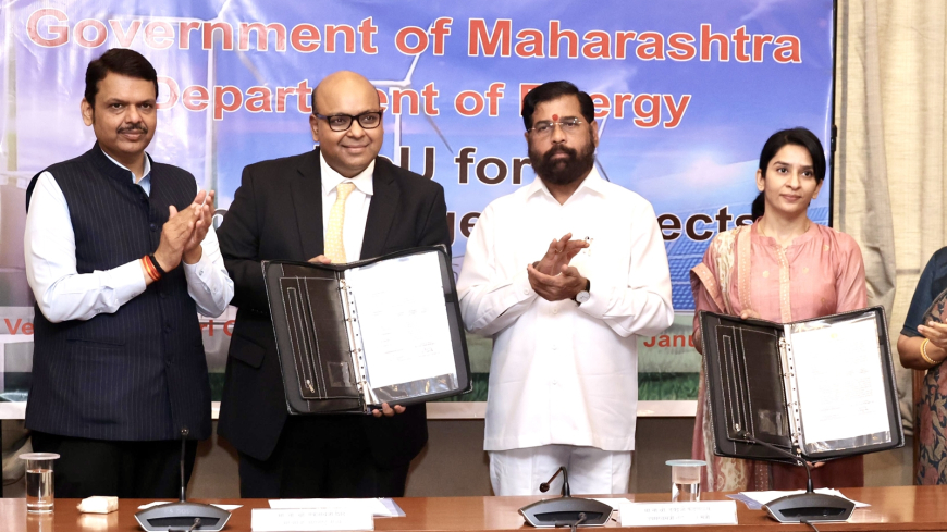 MoUs signed in presence of Dy CM Devendra Fadnavis