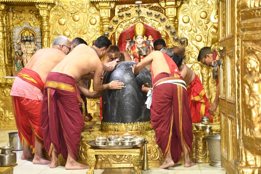 સોમનાથ ભાદ્ર માસની શિવરાત્રીની શ્રી સોમનાથ મંદિર ખાતે ઉલ્લાસભેર ઉજવણી