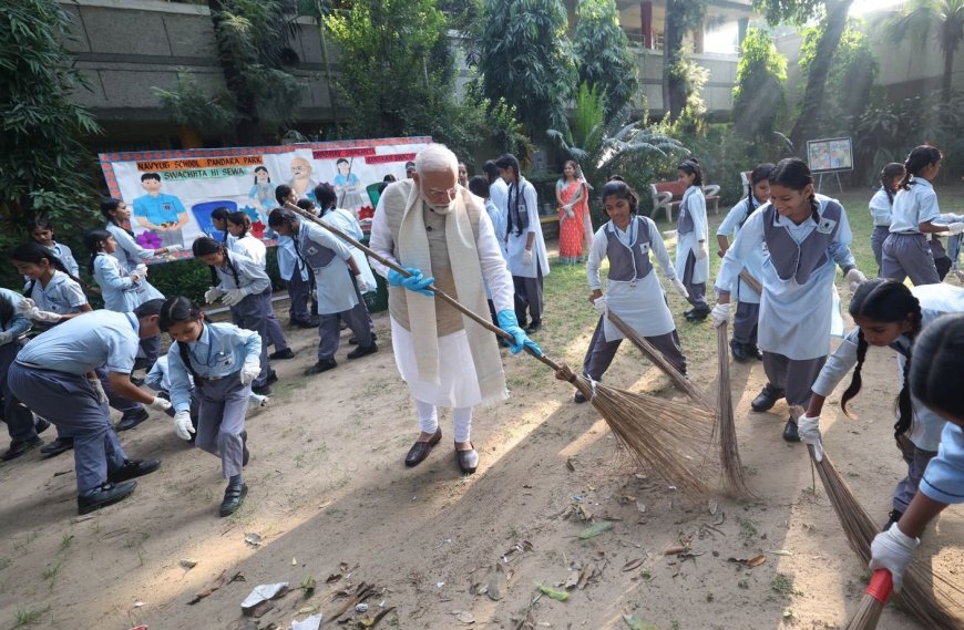 Swachhata Abhiyan Completes 10 Years: Prime Minister Discusses Efforts to Ensure Better Sanitation Facilities