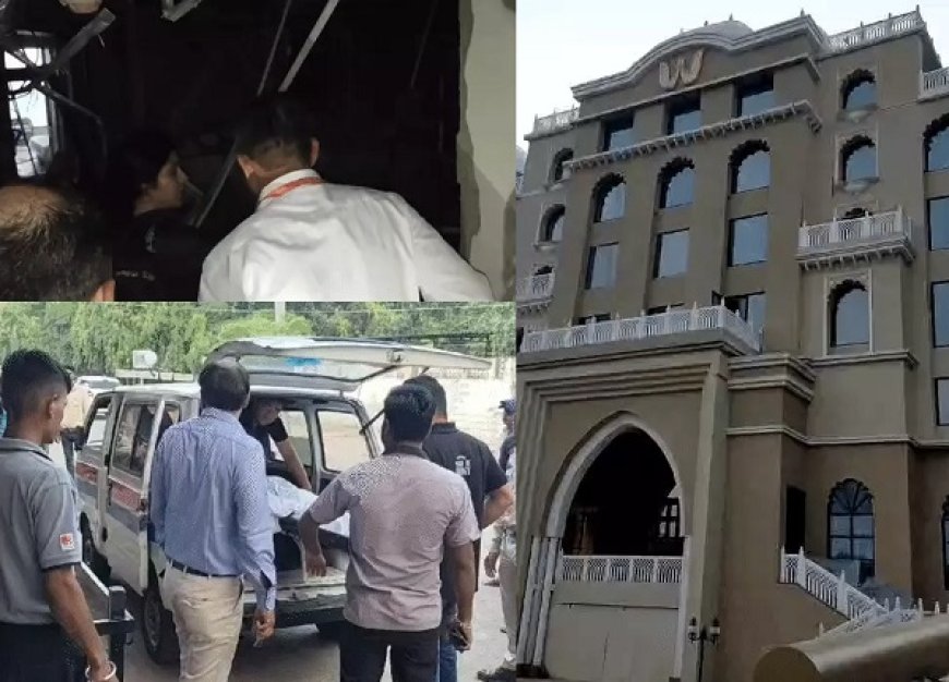 जबलपुरःनिर्माणाधीन होटल में विस्फोट, एक महिला की मौत, आठ लोग झुलसे