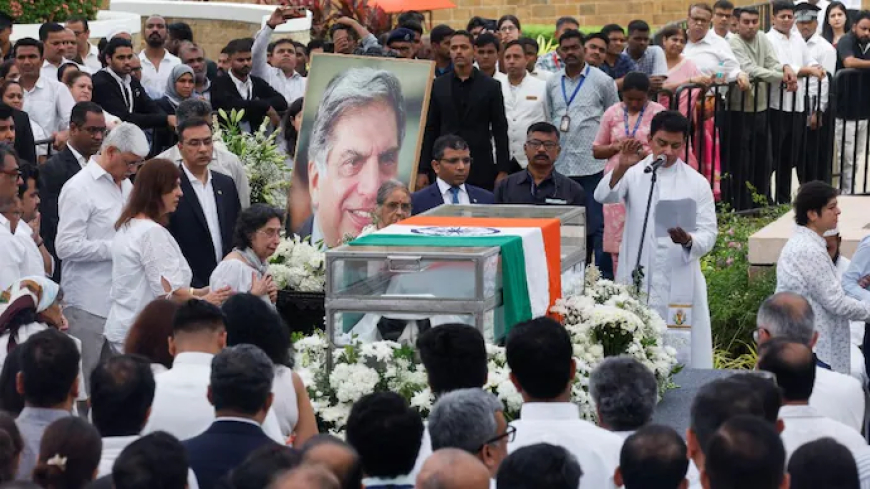 Ratan Tata's Funeral to Be Held with State Honors in Mumbai This Evening