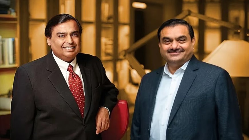 Mukesh Ambani Tops List of India's Richest, Adani in Second Place