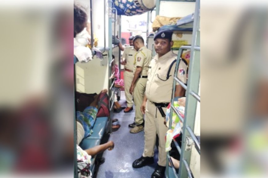 हावड़ा-मुंबई एक्सप्रेस ट्रेन में बम की धमकी से सनसनी, तलाशी में नहीं मिला बम