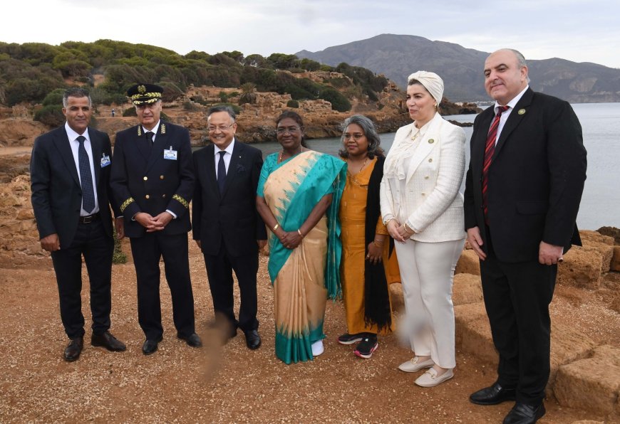 President Murmu Begins State Visit to Mauritania