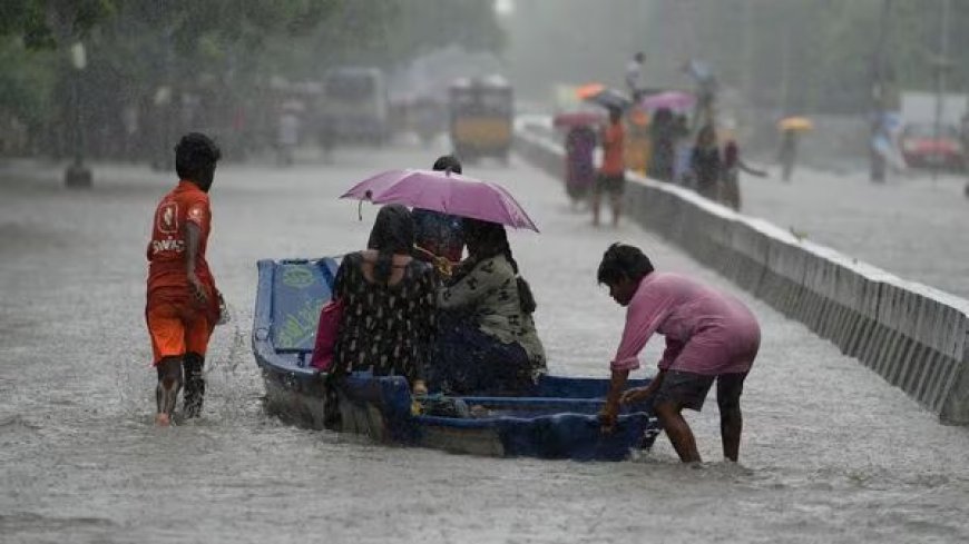 Chennai Rains: IMD Issues Alert for Heavy Rainfall in Tamil Nadu Capital