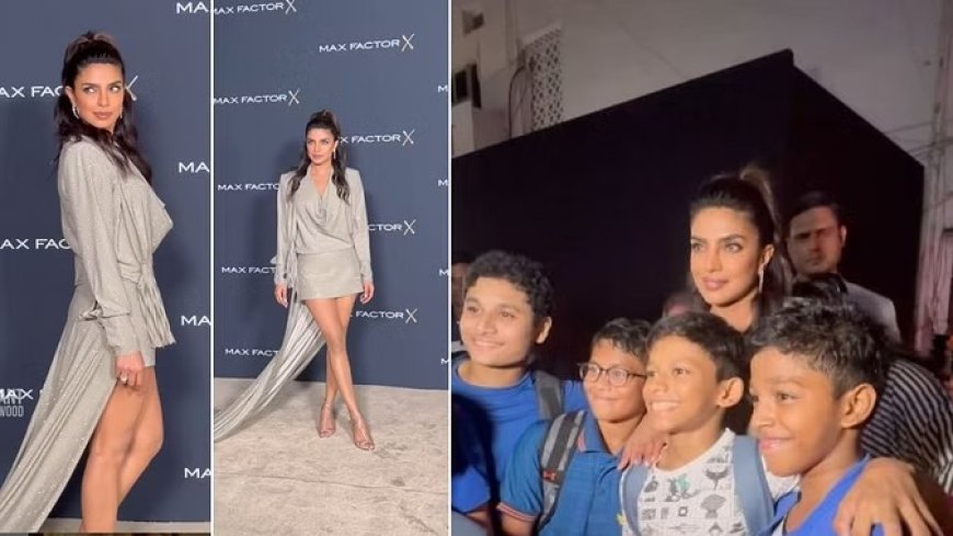 Priyanka Chopra Captivates Fans with Heartwarming Photoshoot with Kids